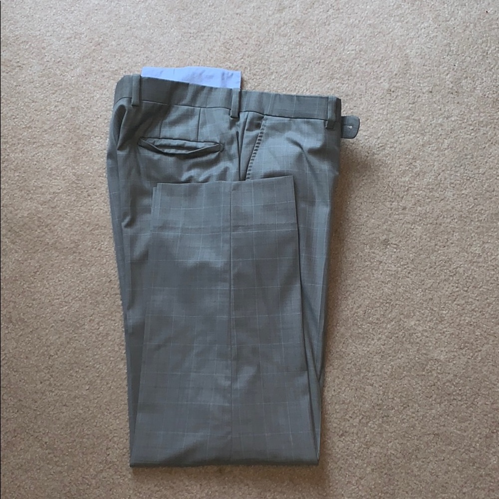 Men’s Aristo Eighteen gray/blue slacks 36x30